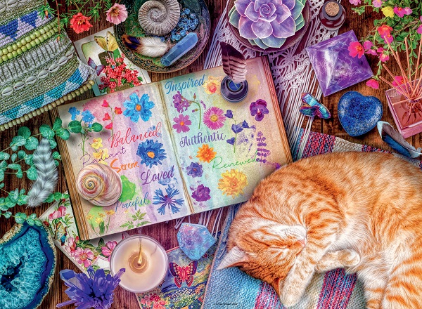 T77089 Purrfect Peace 500 PC Puzzle.indd